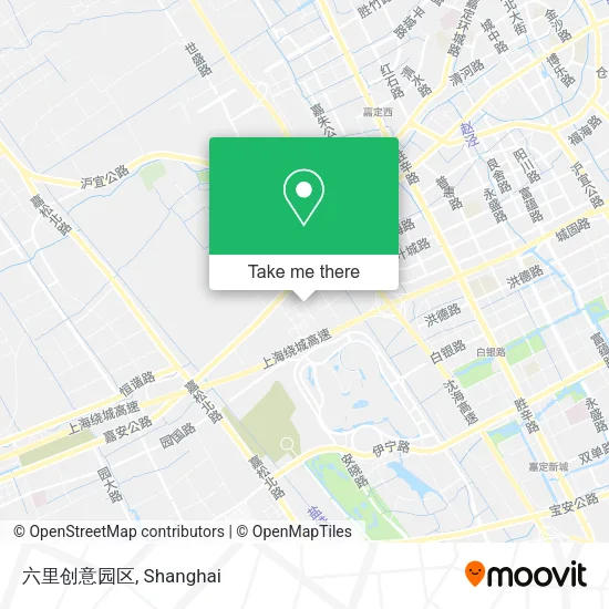 六里创意园区 map