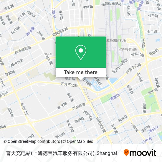 普天充电站(上海德宝汽车服务有限公司) map