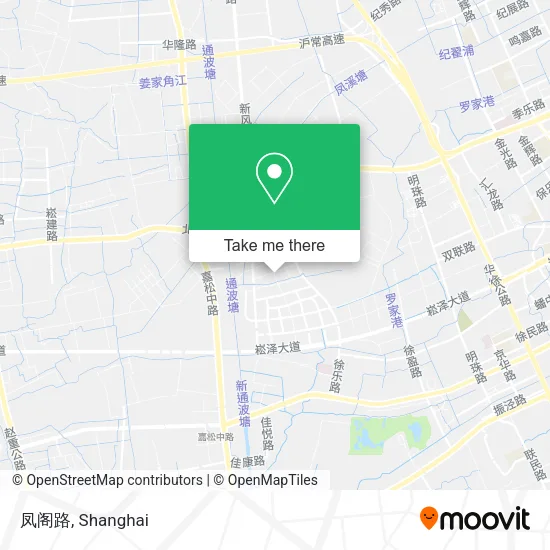凤阁路 map