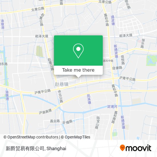 新爵贸易有限公司 map