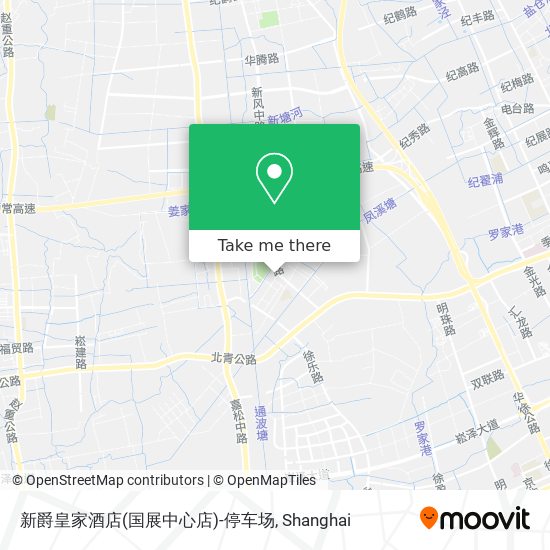 新爵皇家酒店(国展中心店)-停车场 map