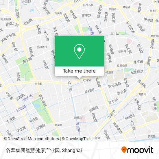 谷翠集团智慧健康产业园 map