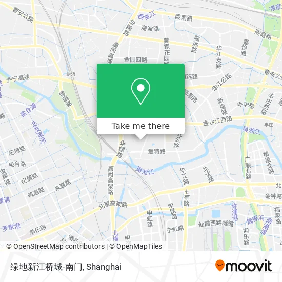 绿地新江桥城-南门 map