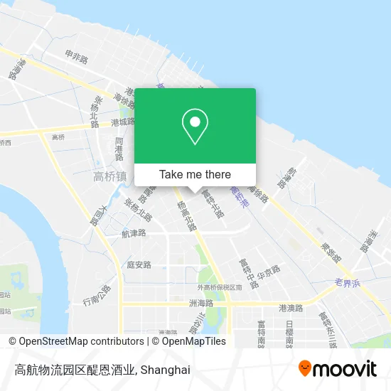 高航物流园区醍恩酒业 map