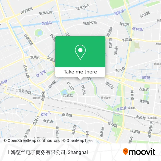 上海蕴丝电子商务有限公司 map