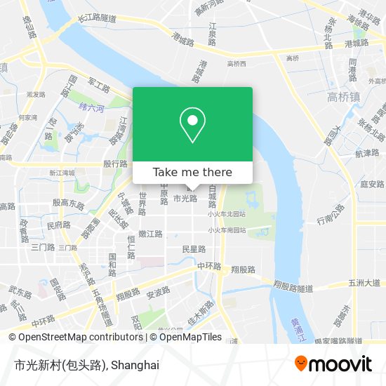 市光新村(包头路) map