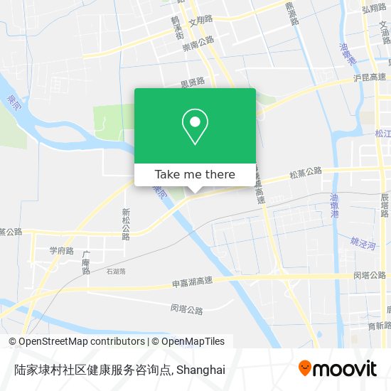 陆家埭村社区健康服务咨询点 map