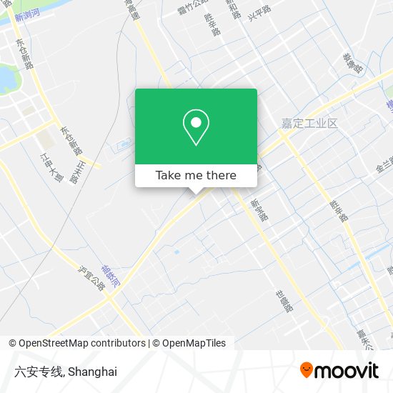 六安专线 map
