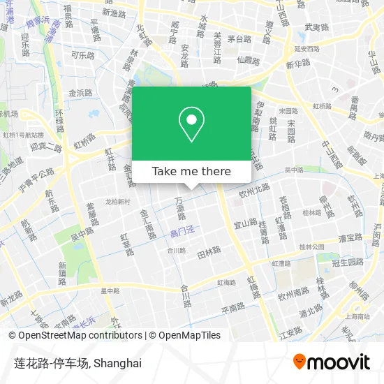 莲花路-停车场 map