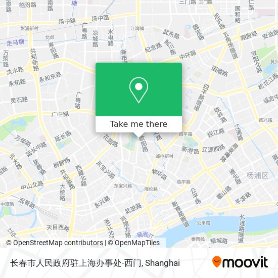 长春市人民政府驻上海办事处-西门 map