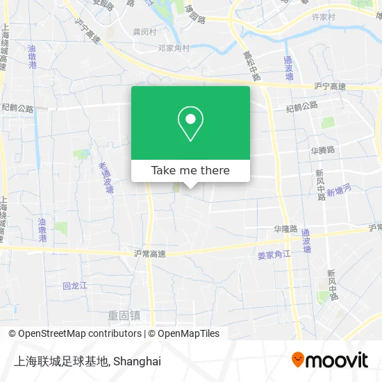 上海联城足球基地 map