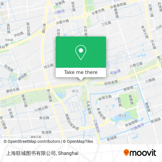 上海联城图书有限公司 map