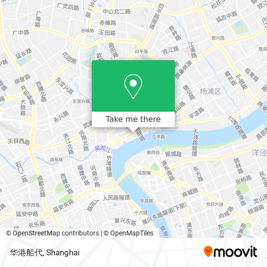 华港船代 map