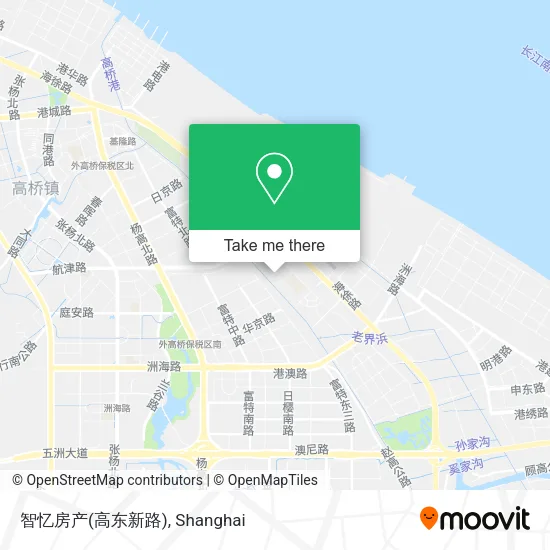 智忆房产(高东新路) map