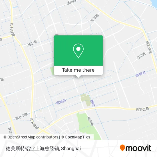 德美斯特铝业上海总经销 map