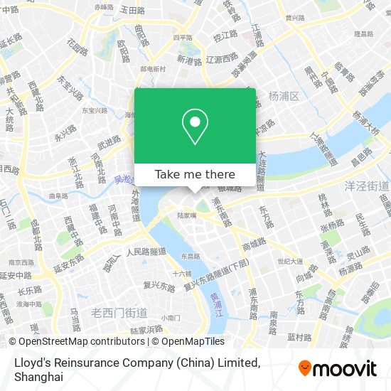 Lloyd's Reinsurance Company (China) Limited map