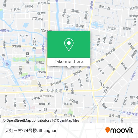 天虹三村-74号楼 map