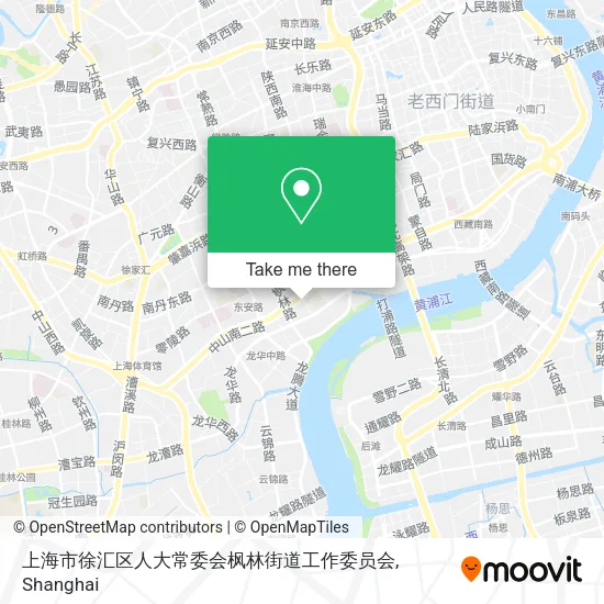 上海市徐汇区人大常委会枫林街道工作委员会 map
