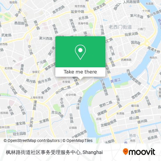 枫林路街道社区事务受理服务中心 map