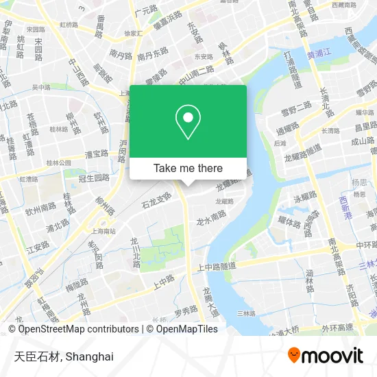 天臣石材 map