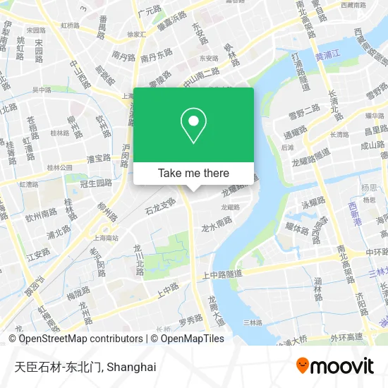 天臣石材-东北门 map