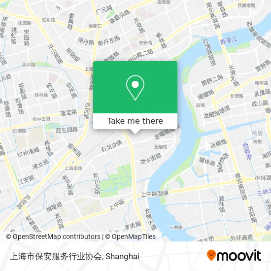上海市保安服务行业协会 map