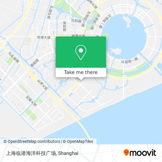 上海临港海洋科技广场 map