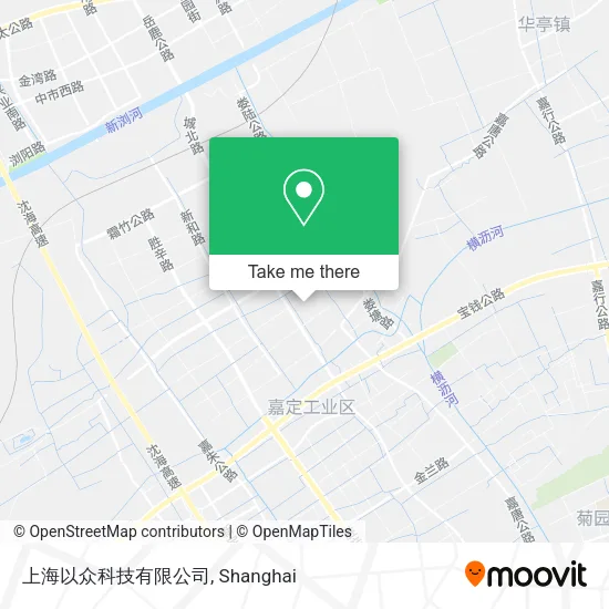 上海以众科技有限公司 map