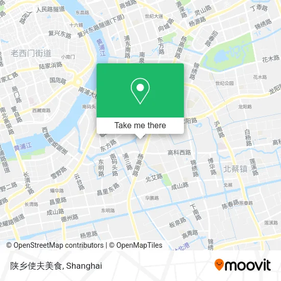 陕乡使夫美食 map