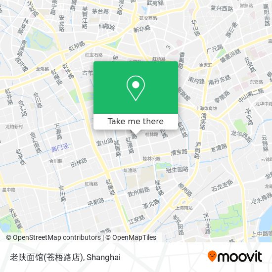 老陕面馆(苍梧路店) map