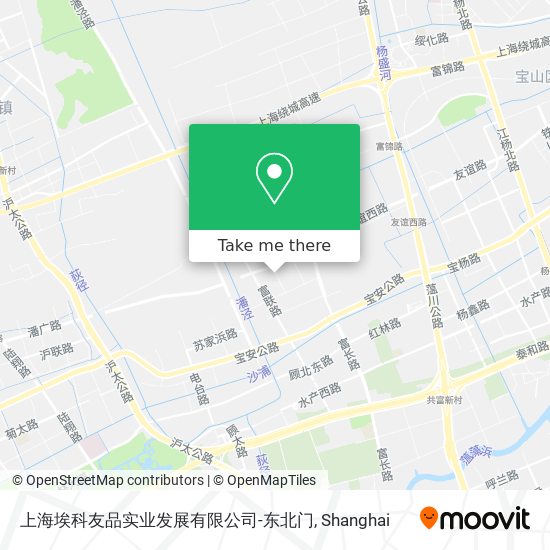 上海埃科友品实业发展有限公司-东北门 map