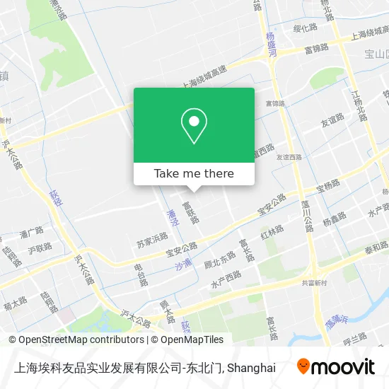 上海埃科友品实业发展有限公司-东北门 map