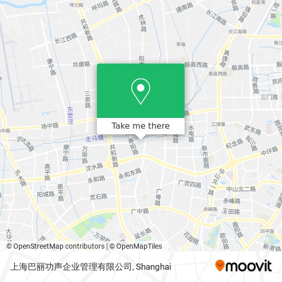 上海巴丽功声企业管理有限公司 map