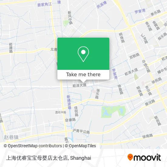 上海优睿宝宝母婴店太仓店 map