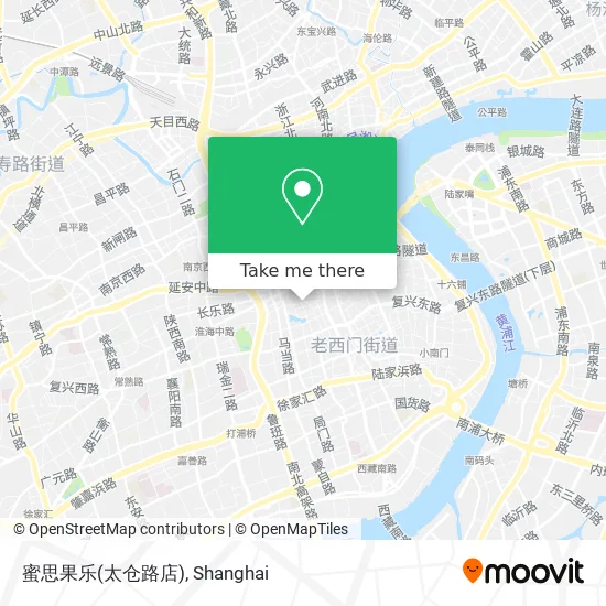蜜思果乐(太仓路店) map