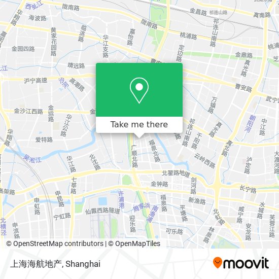 上海海航地产 map