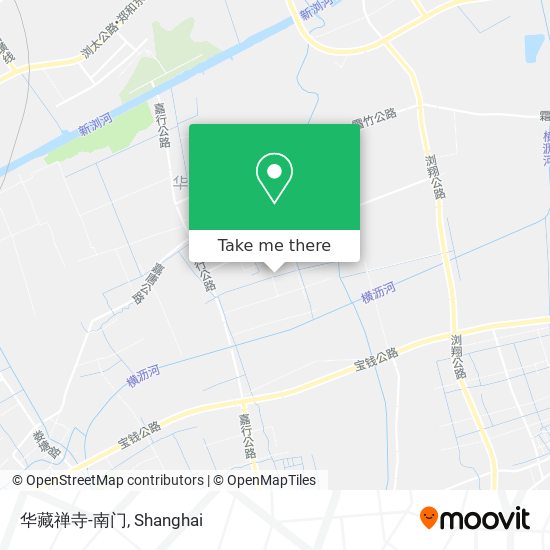 华藏禅寺-南门 map