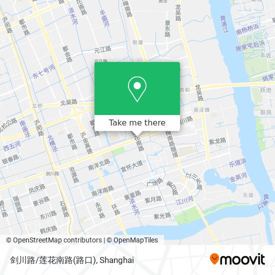 剑川路/莲花南路(路口) map