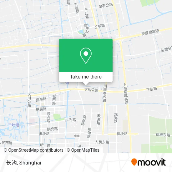 长沟 map