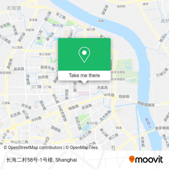 长海二村58号-1号楼 map
