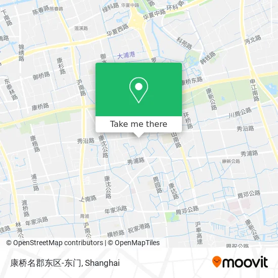 康桥名郡东区-东门 map