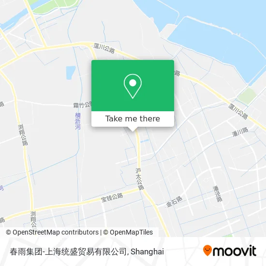 春雨集团-上海统盛贸易有限公司 map