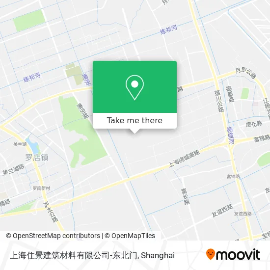 上海住景建筑材料有限公司-东北门 map