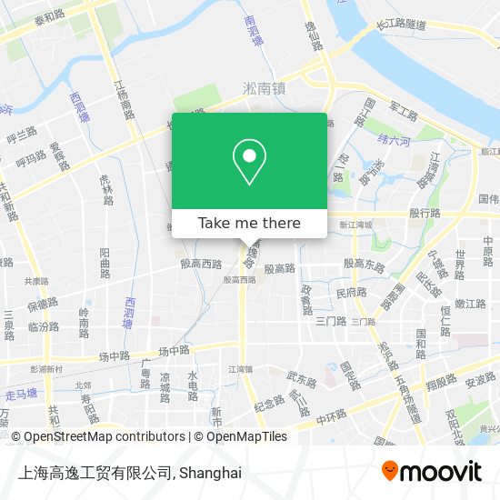 上海高逸工贸有限公司 map