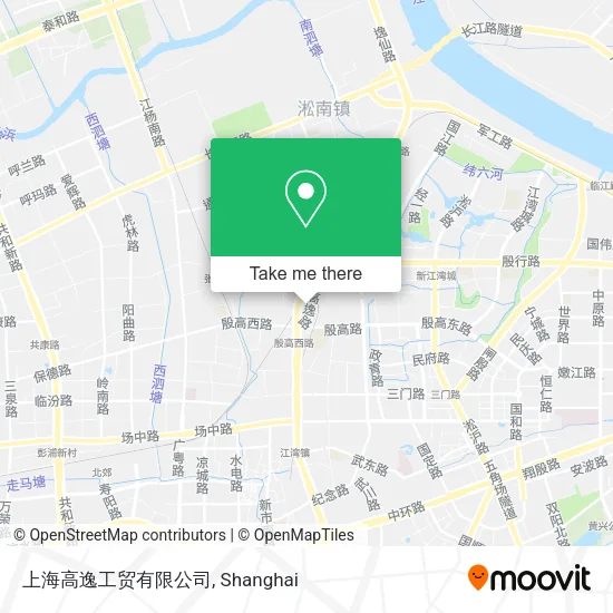 上海高逸工贸有限公司 map