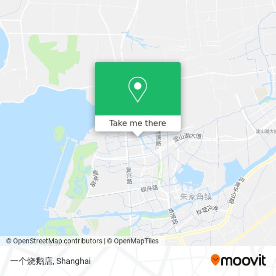 一个烧鹅店 map