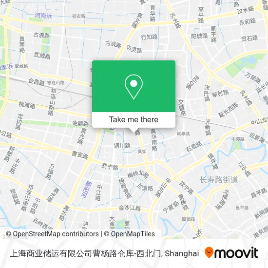 上海商业储运有限公司曹杨路仓库-西北门 map