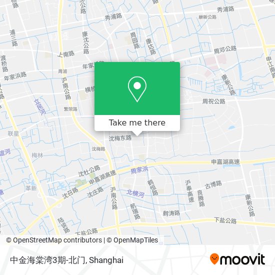 中金海棠湾3期-北门 map