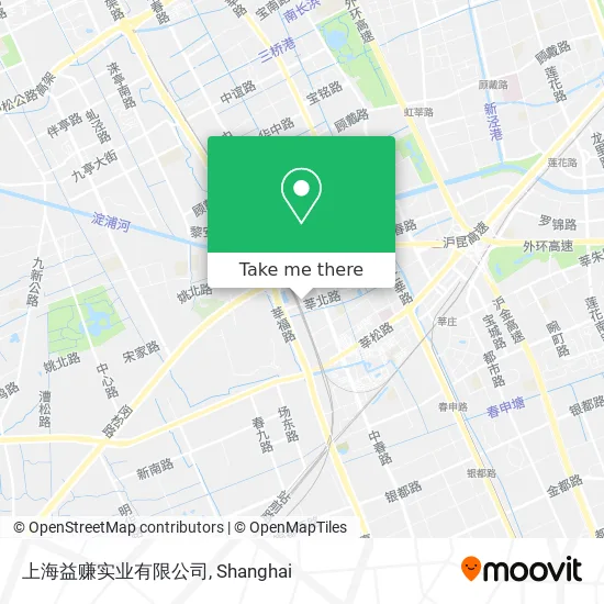 上海益赚实业有限公司 map