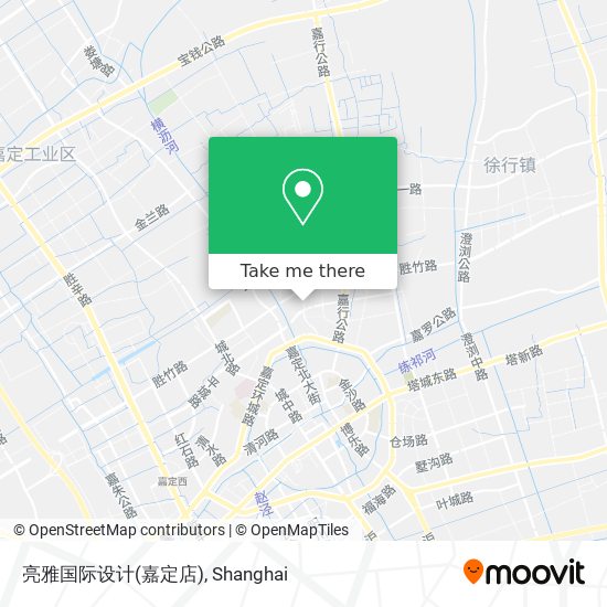 亮雅国际设计(嘉定店) map